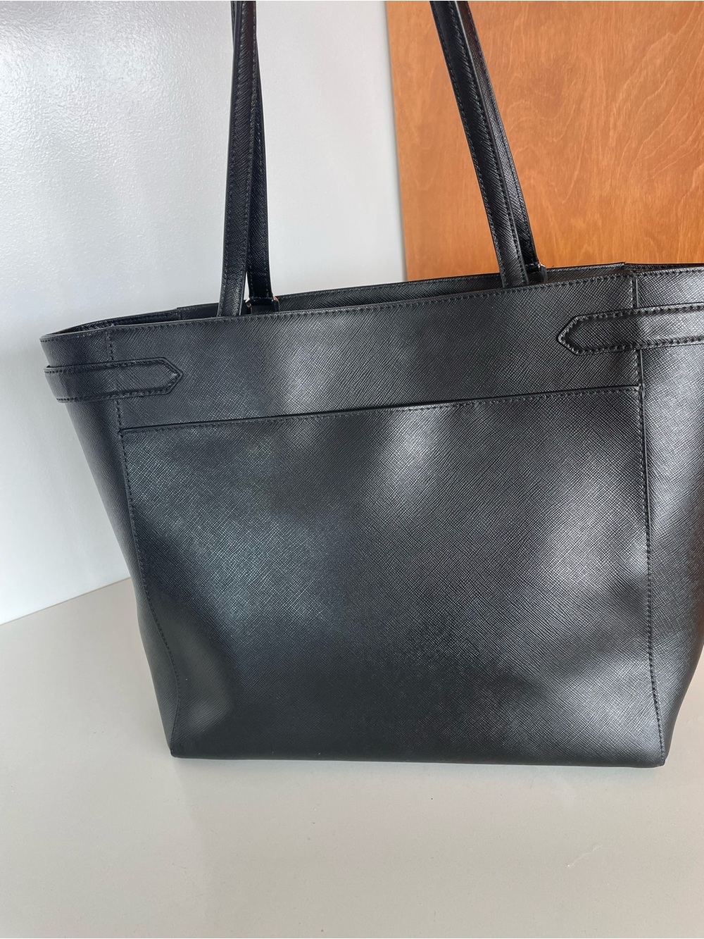 kate spade Black Staci Saffiano Leather large Tote - Picture 4 of 13